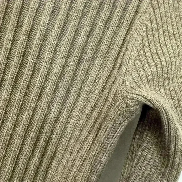 Alex Mill Extra Fine Merino Wool Sweater Tunic Size XS Neutral Brown Minimalist - Picture 10 of 10